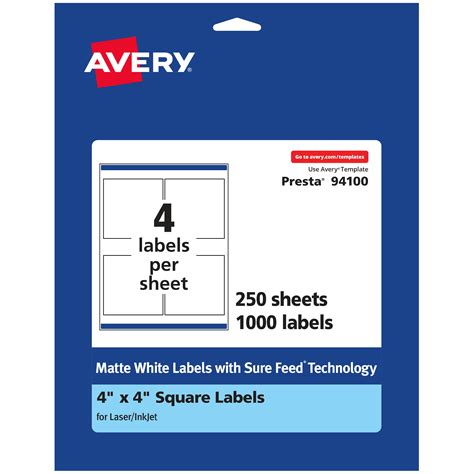 avery labels